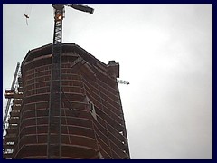 Turning Torso under construction winter 2003